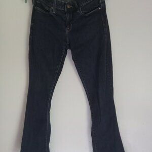 Lightly Used Gap 1969 Jeans , 28r Curvy, Dark  Blue Rinsed  Denim